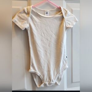 Little And Lively 6-12m Bamboo Neutral Bodysuit